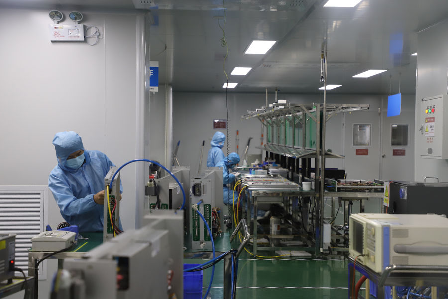 GZ Photonics Technology Co. , Ltd 製造者の生産ライン
